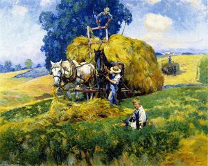 Haying Time — Mathias Joseph Alten