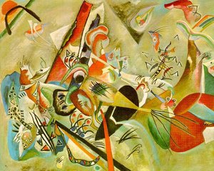 En Gris — Wassily Wassilyevich Kandinsky, Abstract Expressionism