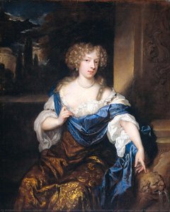 Portrait Of Helena Ctaharina De Witte 91661-95), Wife Of Iman Mogge, Lord Of Haamstede, Caspar Netscher, 1678 — Netscher, Caspar