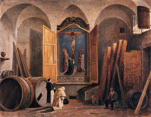 Fra Angelico In The Refectory Of San Domenico — Lorenzo Gelati