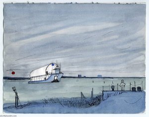 Barge Approaching — Theodore Hancock