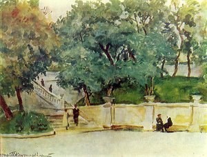 Essentuki. Stairs. — Pyotr Konchalovsky