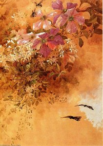 Flowers And Insects — Paul De Longpré