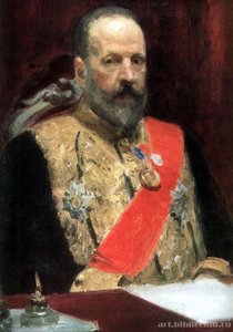 Portrait Of Sergey Vitte (study) — Ilya Yefimovich Repin