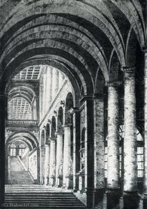 Gallery Gonzaga frescoes sketch