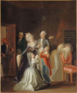 Les Adieux De Louis Xvi À Sa Famille, Le 20 Janvier 1793 — Jean Jacques Hauer