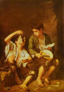 Grape And Melon Eaters — Bartolomé Esteban Murillo