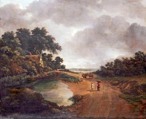 Landscape With A Cottage And A Pond — Patrick Nasmyth