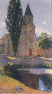 Church At Labastide Du Vert — Henri Jean Guillaume Martin