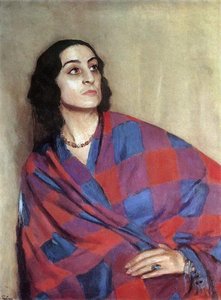 Portrait Of E.g.nikulina-volkonskaya — Igor Emmanuilovich Grabar