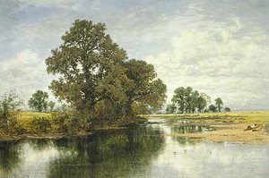 Green Pastures And Still Waters — R.a Benjamin Williams Leader