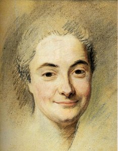 Portrait Of Mademoiselle Dangeville — Maurice Quentin De La Tour