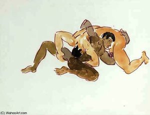 Lovers Entangled — Duncan Grant