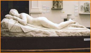 Ninfa Dormiente 1820-1824 — Antonio Canova