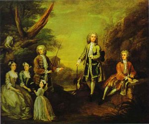 The Ashley And Popple Family — William Hogarth