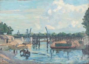 La Seine Au Pont De Sully — Ferdinand Guillaumin