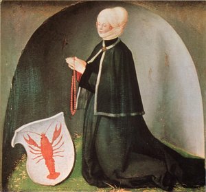 Heller Altarpiece (detail) — Matthias Grünewald