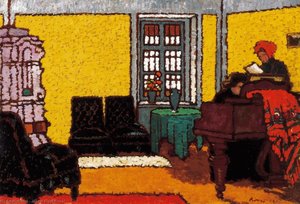 Yellow Piano Room — József Rippl-rónai