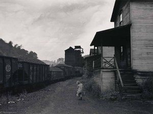 Coal Miner's Child Carrying Home A Can Of Kerosene, Scotts Run, West Virginia — Marion Post Wolcott