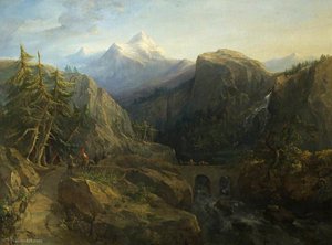 Eventide in the Italian Alps