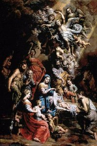 Adoration Of The Shepherds — Theodoor Van Loon, Baroque