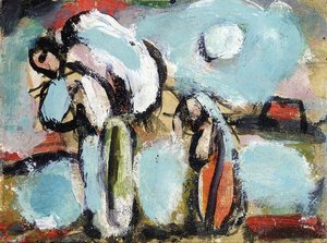 Peasant With Double Sack — Georges Rouault, Expressionist