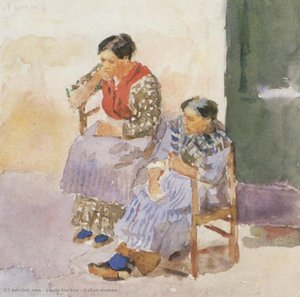 Italian Women — Vasily Ivanovich Surikov