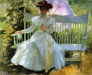 That Summer Afternoon In My Garden — Frank Duveneck
