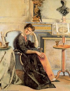 Portrait Of Baroness Alain De Rothschild — Balthus