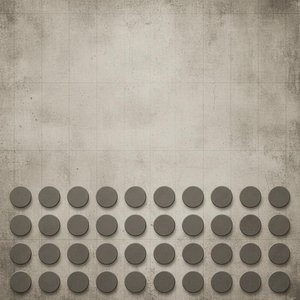 Monolithische Ordnung: Eine Singuläre Studie Geometrischer Stille Und Texturierter Grauer Permanenz