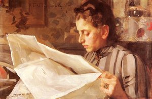 Emma Zorn, Lasande — Anders Leonard Zorn