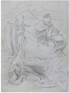 Morte D'arthur — Daniel Maclise