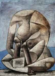 Grande Baigneuse Au Livre — Pablo Picasso, Cubism