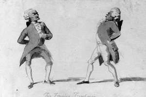Two Frowning Frenchmen — Sir Nathaniel Dance Holland