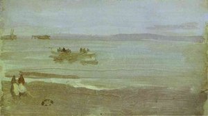 Gray Y Plata - Barco Salvavidas — James Abbott Mcneill Whistler, Tonalist Aesthetic