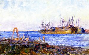 Ships, Williamstown — Frederick Mccubbin
