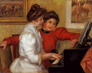 Young Girls at the Piano