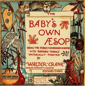 Title Page From 'baby's Own Aesop' — Walter Crane