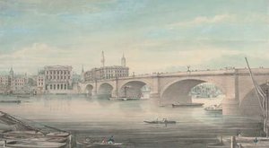 Paddlesteamers And Other Shipping On The Thames Before London Bridge — Gideon Yates