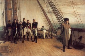 On Board Hms Bellerophon — William Quiller Orchardson