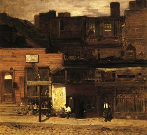 Duane Street, New York — Louis Comfort Tiffany, Art Nouveau
