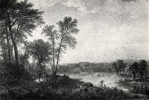 River Scene, (painting) — Asher Brown Durand