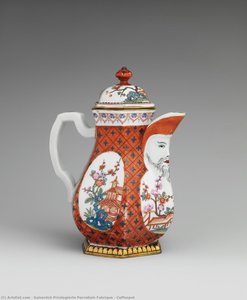 Coffeepot — Kaiserlich Privilegierte Porcellain Fabrique