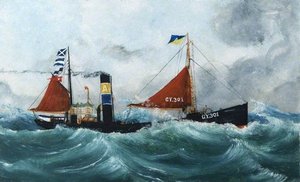 The 'somerville', Gy301, Homeward Bound — George Race