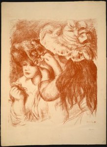 The Hat Pin (le Chapeau Épingle) — Pierre-auguste Renoir