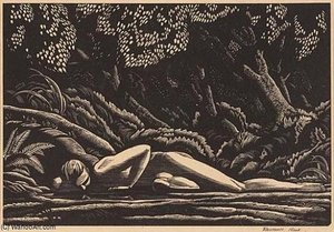 Forest Pool — Rockwell Kent