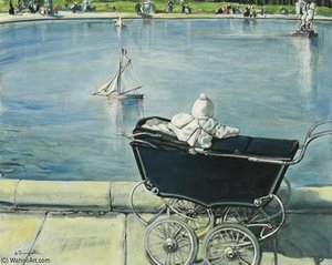 Bassin De Luxembourg — Léonard Tsuguharu Foujita