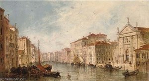 On The Grand Canal, Venice — William Meadows