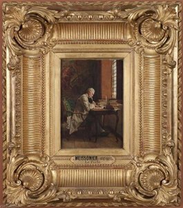 Un Poète (époque Louis Xv) — Jean-louis Ernest Meissonier, Academic Realism