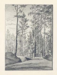 Second Bridge On Road To Threshing Floor In State Forest — Nicholas Roerich, Early 20th Century Realism